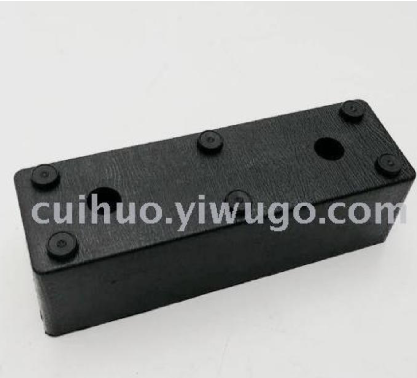 Factory direct sales of Chenguang Hardware Home plastic sofa leg accessories 5-inch straight legs