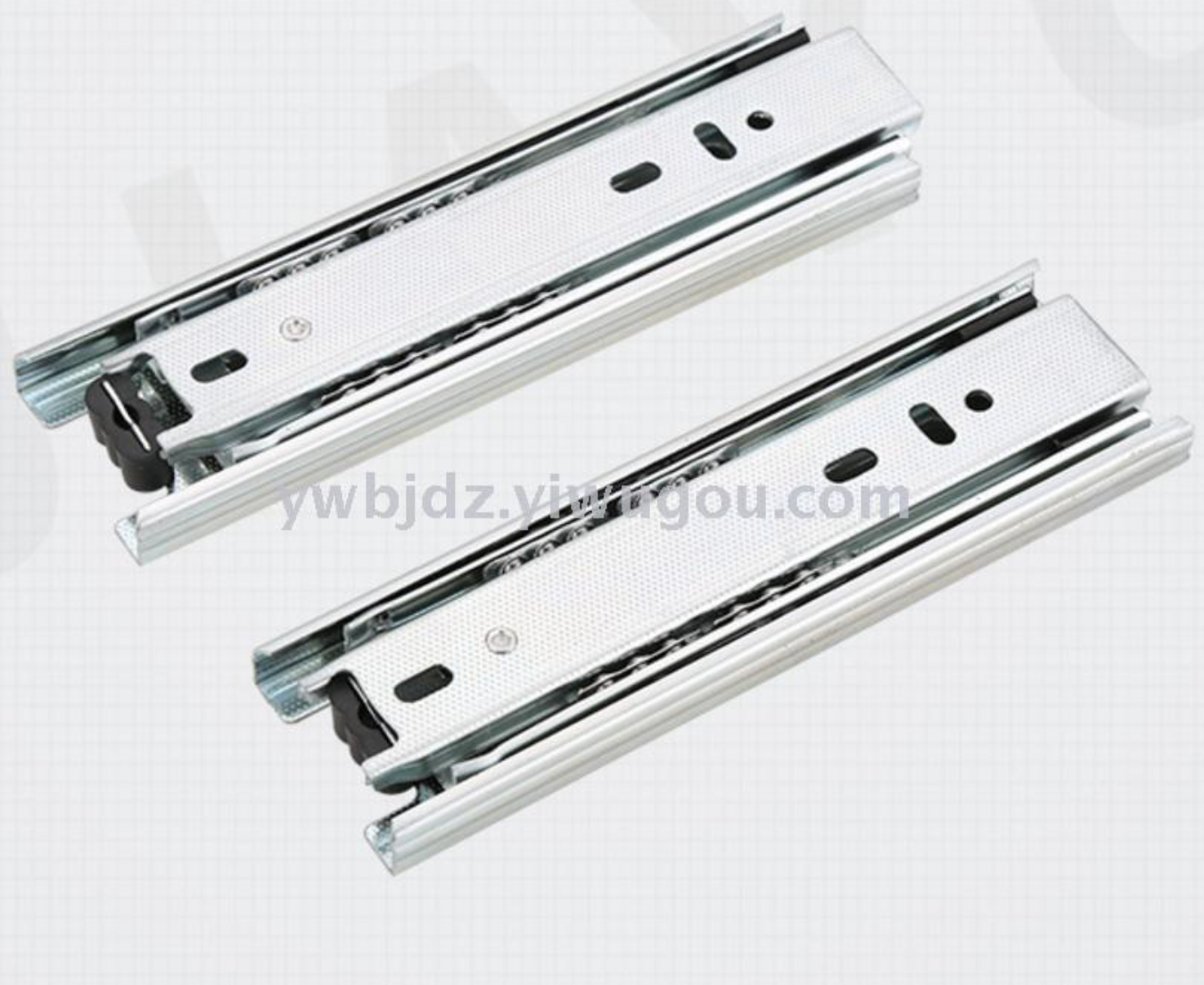 High-quality 4510 slide rail drawer, silent buffer damping, three-section slide rail, ball guide rail