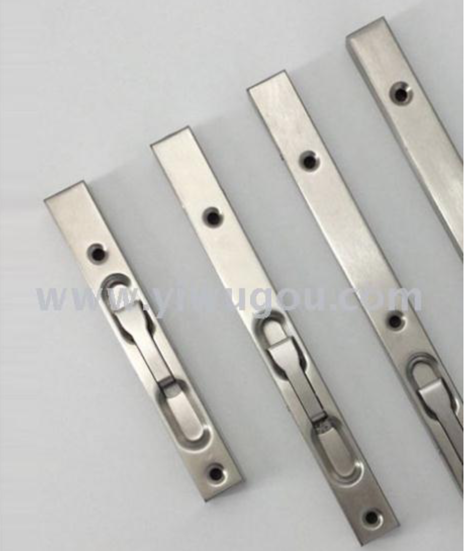 High-quality supply of stainless steel box-type concealed latch 6-inch stainless steel door and window latch box-type concealed latch