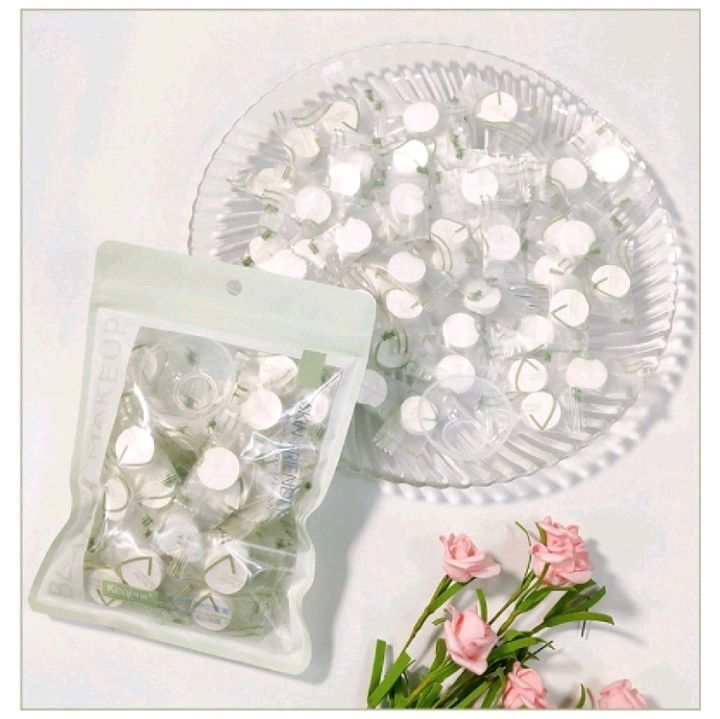 A bag of 50 pieces of facial mask + a small bowl of disposable compressed mask sheet for travel detail image 7
