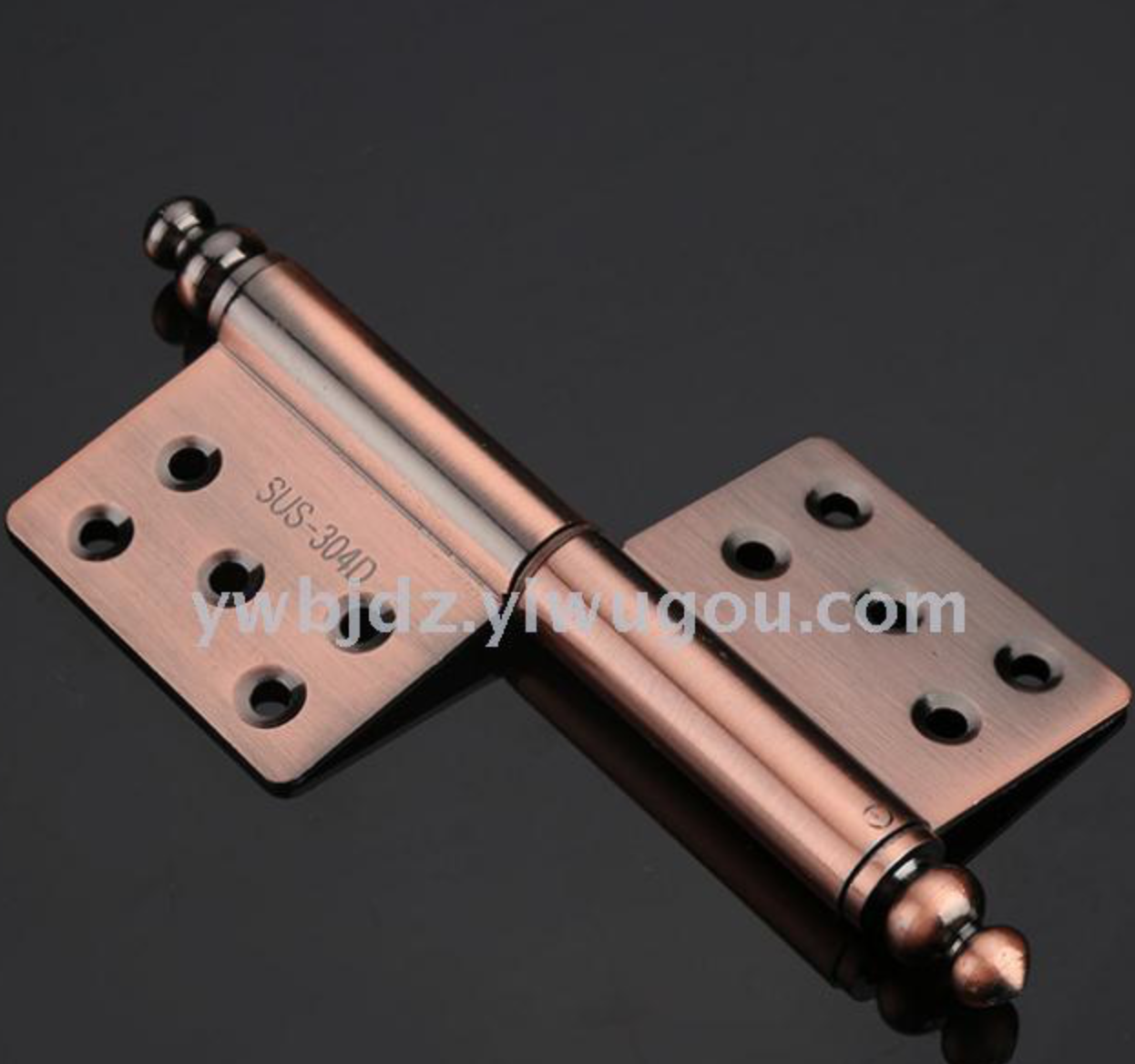 Honggu stainless steel hinges for home doors, drawers and cabinets, 5*4*3 inches durable stainless steel