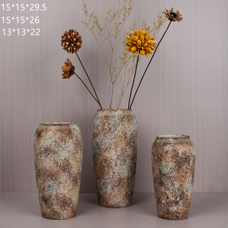 New retro and nostalgic ceramic vases, table flower vases, home decoration ornaments and handicrafts Item Picture