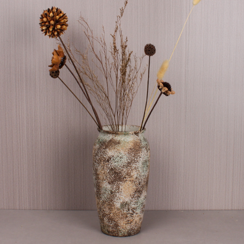 New retro and nostalgic ceramic vases, table flower vases, home decoration ornaments and handicrafts Specification image