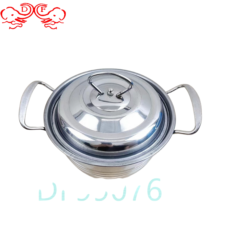 DF99076 Three-piece set Pot Stew pot Double-handled soup pot DF TRADING HOUSE Application Scenario