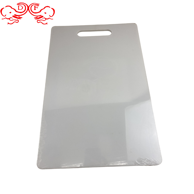 DF68709 Anti-slip cutting board, kitchen cutting board, plastic PP cutting board, anti-slip plastic board, kitchen double-sided multi-functional stainless steel cutting board, DF Trading House Application Scenario