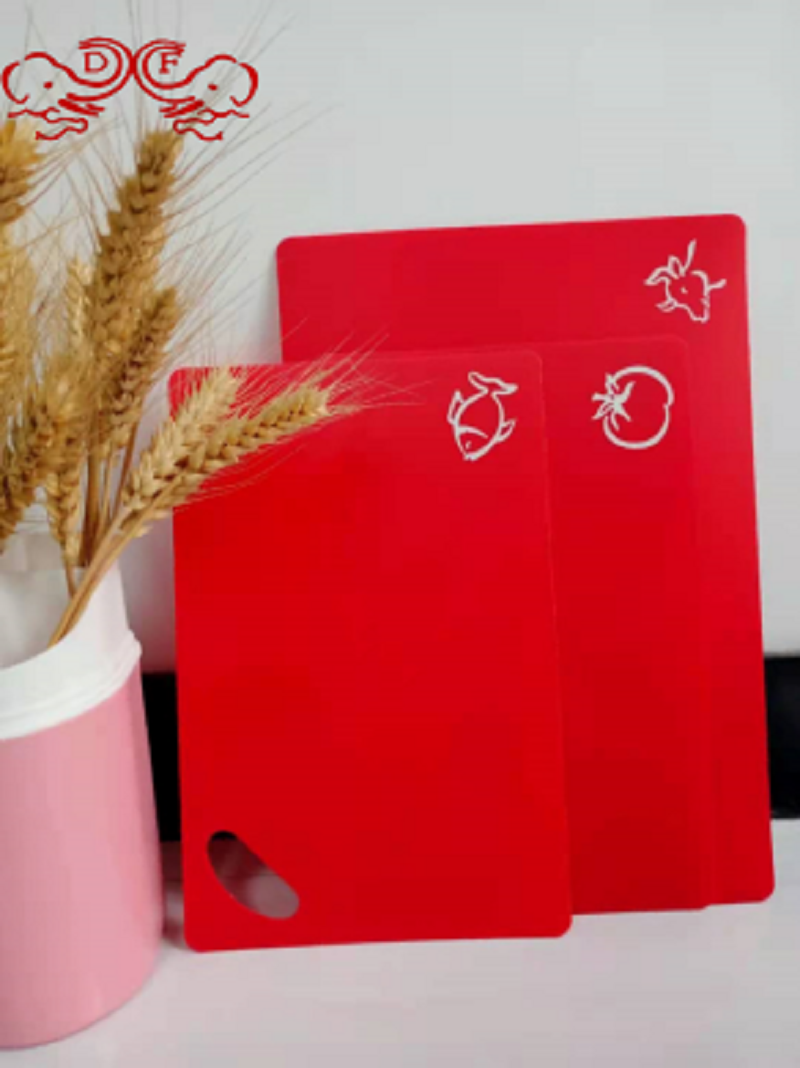 DF68709 Anti-slip cutting board, kitchen cutting board, plastic PP cutting board, anti-slip plastic board, kitchen cutting board set, household cutting board, DF Trading House Specification image