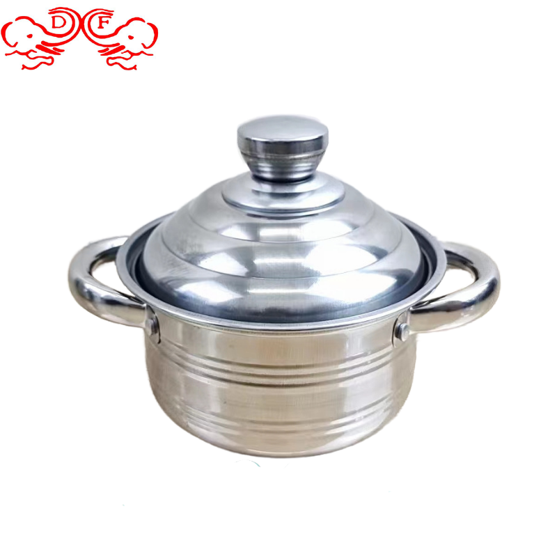 DF99076 Set of POTS, three-piece set, stewing pot, double-handled soup pot, DF TRADING HOUSE Application Scenario