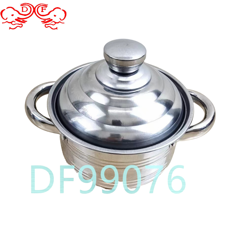 DF99076 Set of POTS, three-piece set, stewing pot, double-handled soup pot, DF TRADING HOUSE details Picture
