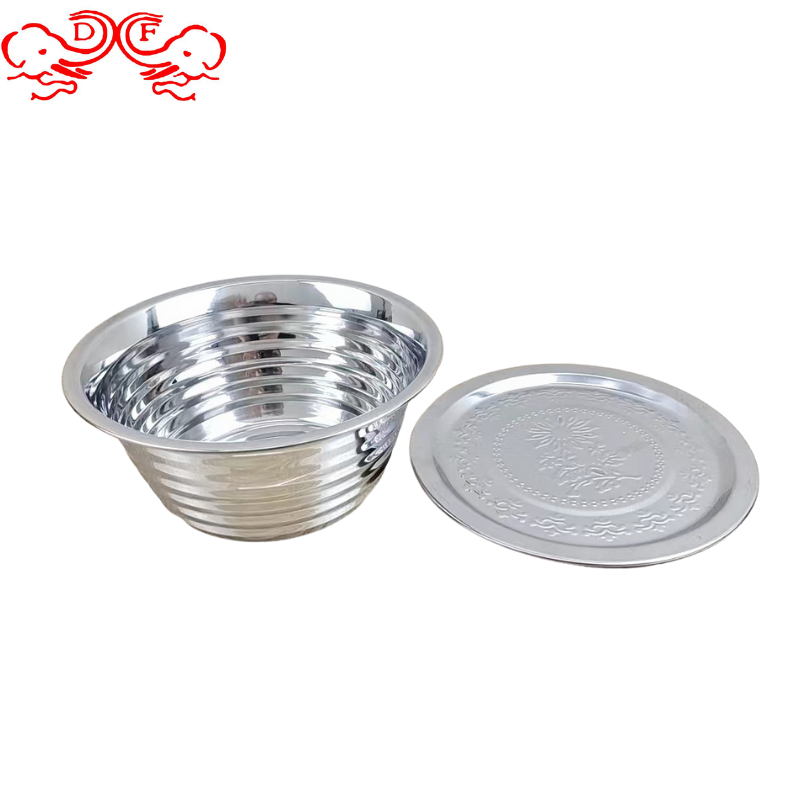 طراز DF99076 مجموعة لولب من الفولاذ غير القابل للصدأ، وعاء DF Trading House Specification image
