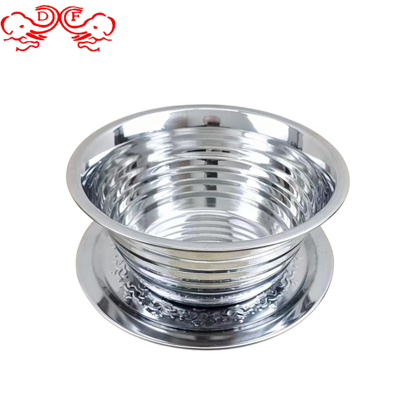 طراز DF99076 مجموعة لولب من الفولاذ غير القابل للصدأ، وعاء DF Trading House details Picture