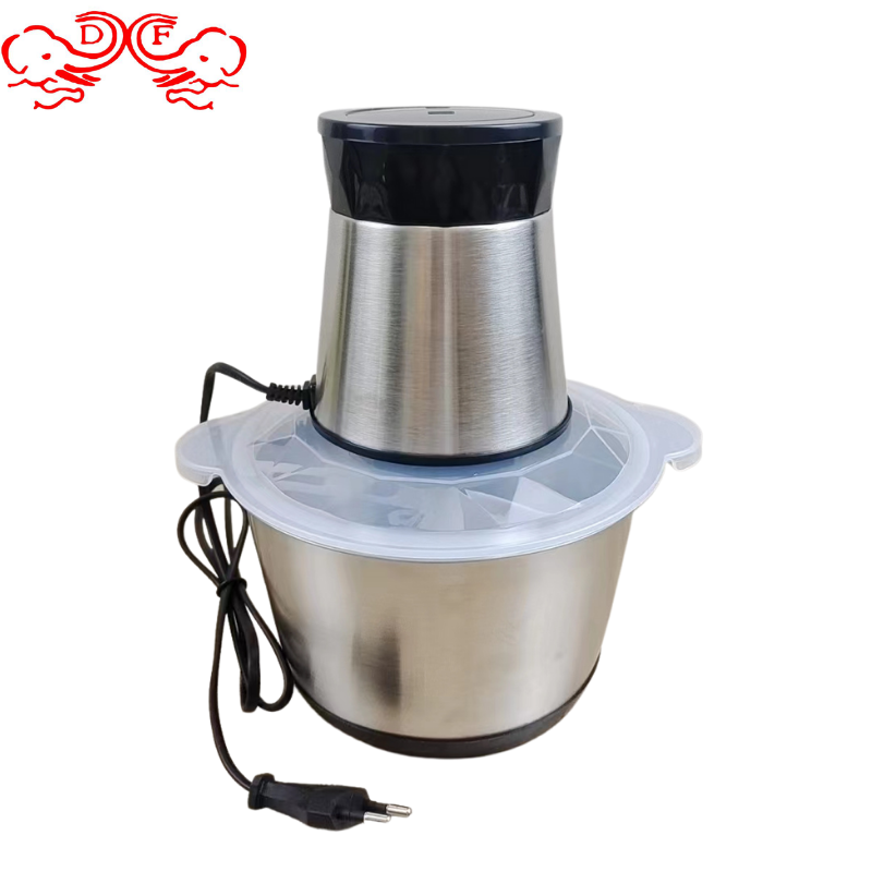 DF99943 Household stainless steel meat grinder, electric filling, vegetable and meat mincing machine, DF Trading House Item Picture