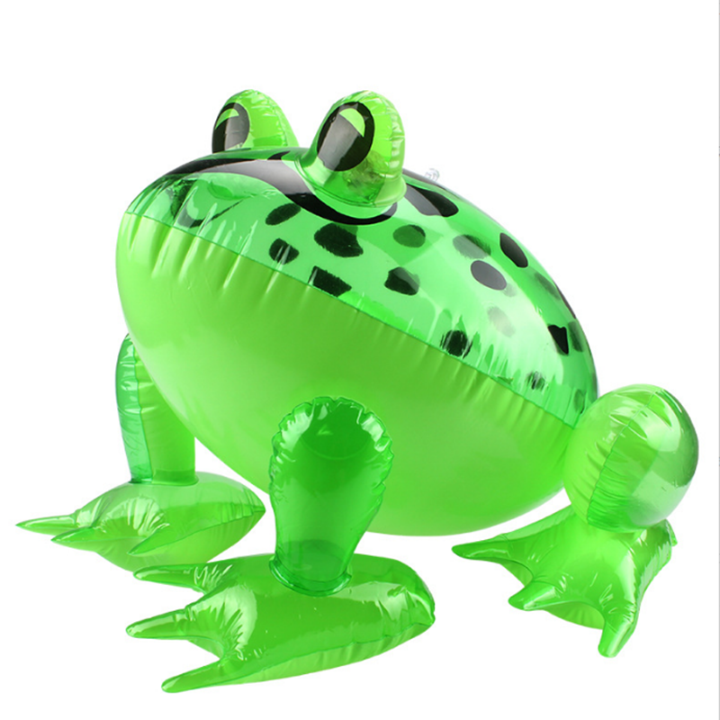  pvc充气眼睛发光青蛙 充气玩具发光大青蛙 充气斑点青蛙 厂家直销详情图5