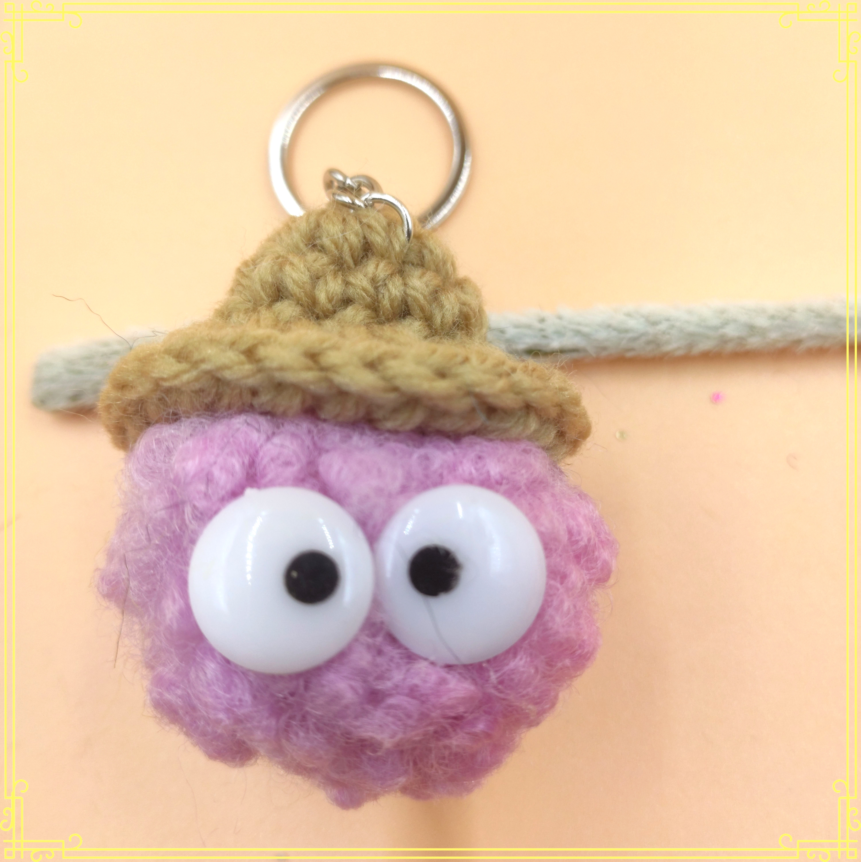 卡通毛球/包包挂件/钥匙扣毛球产品图