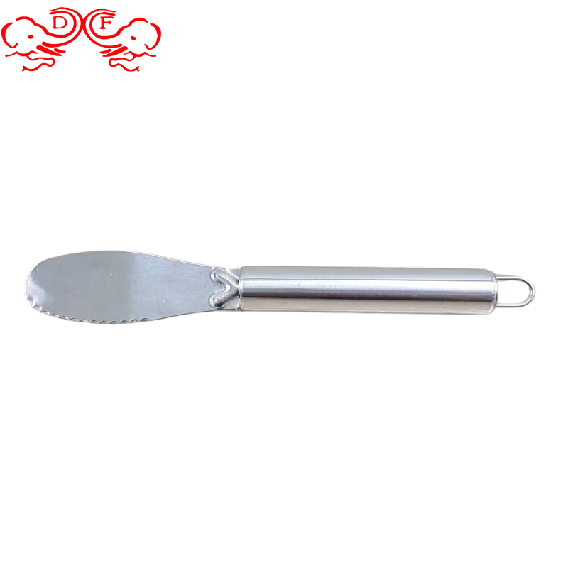DF68739 stainless steel butter knife, jam spreading knife, butter spatula, cake spreading cream knife, baking tools, DF Trading house Specification image