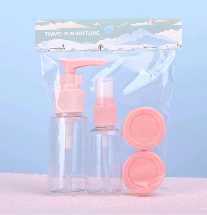 Portable travel portioning bottles, lotion bottles, spray bottles, small sample portioning bottles details Picture