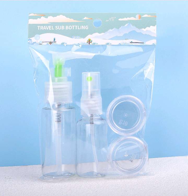 Portable travel portioning bottles, lotion bottles, spray bottles, small sample portioning bottles Specification image