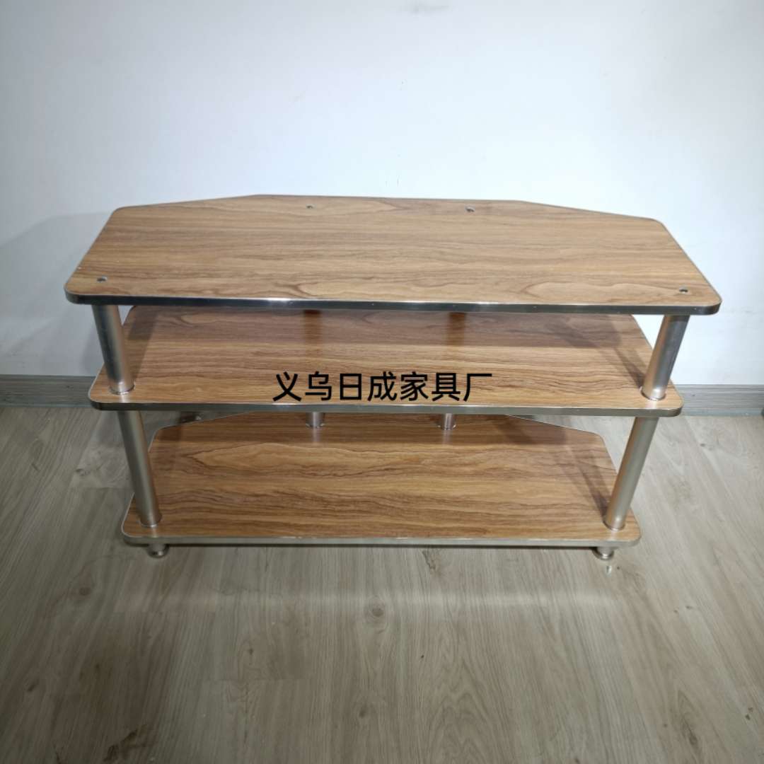 منضدة فيديو صغيرة من الخشب الحي Item Picture