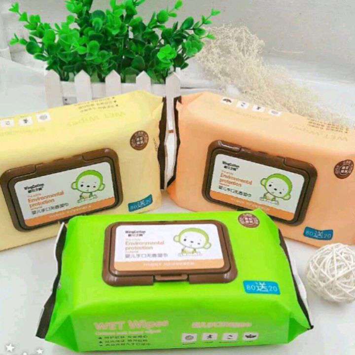 0578大包湿巾棉花之翼儿童手湿巾纸婴幼优质木棉湿纸巾' 26410