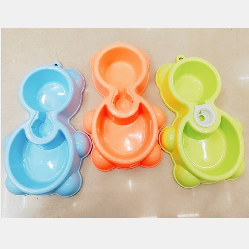 宠物喂食碗 狗狗喵咪喂食盆 小熊碗