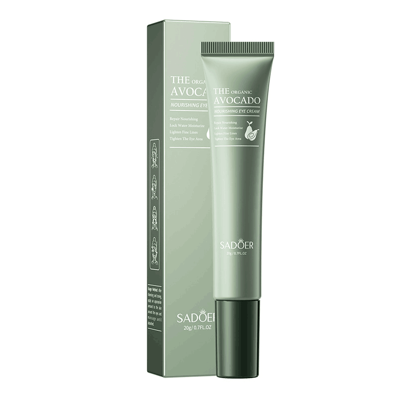 All-english avocado Eye Cream 20g SADOER moisturizes and improves eye wrinkles and eye bags. Cross-border export
