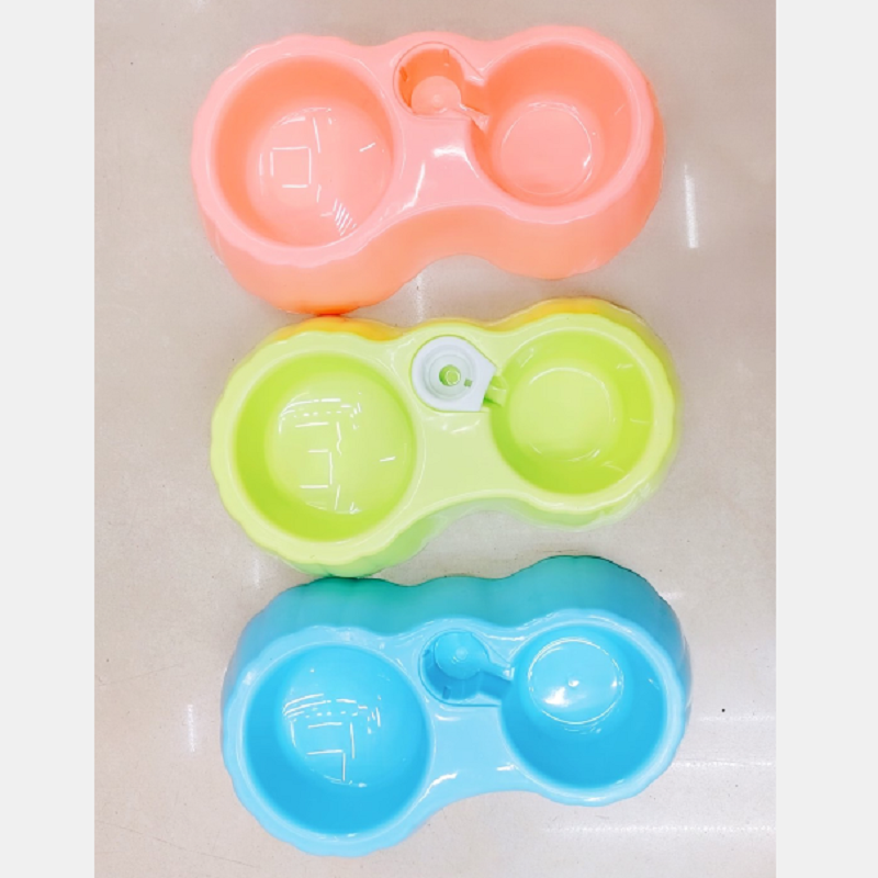 宠物喂食碗/宠物喂食器/猫咪食盆白底实物图