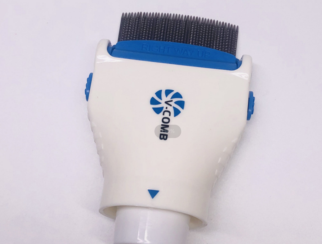 Pet lice remover, electric lice repellent, dog and cat hair cleaner, flea removal comb, lice catcher Specification image
