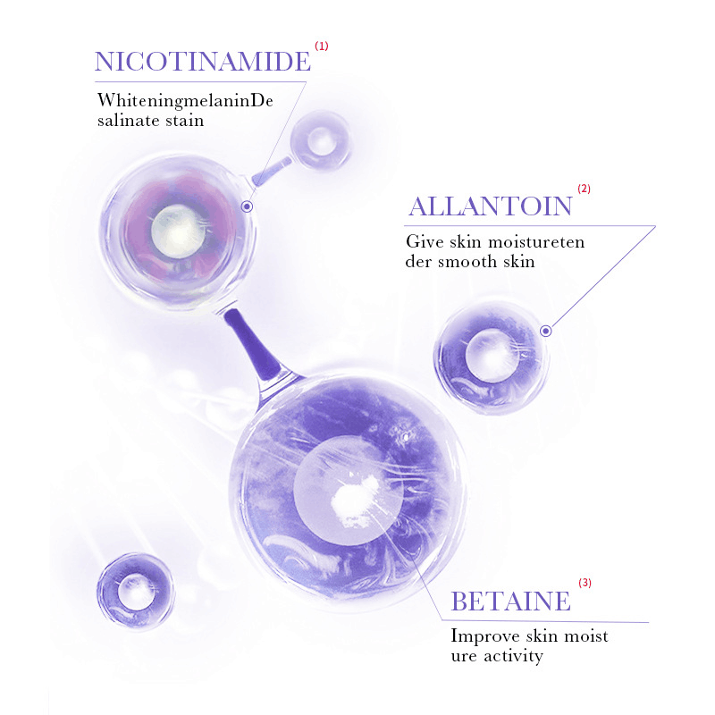 Cross-border export of SADOER nicotinamide hydrating and moisturizing mask boxes in full English Specification image