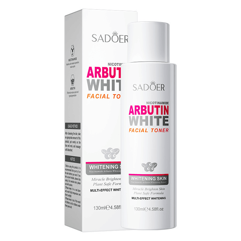 SADOER all-English toner, Nicotinamide arbutin hydrating, spot-removing and moisturizing water, cross-border export Item Picture