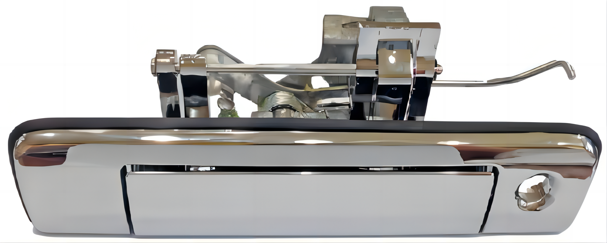 Tailgate Handle W/ KEY Hole CHR
