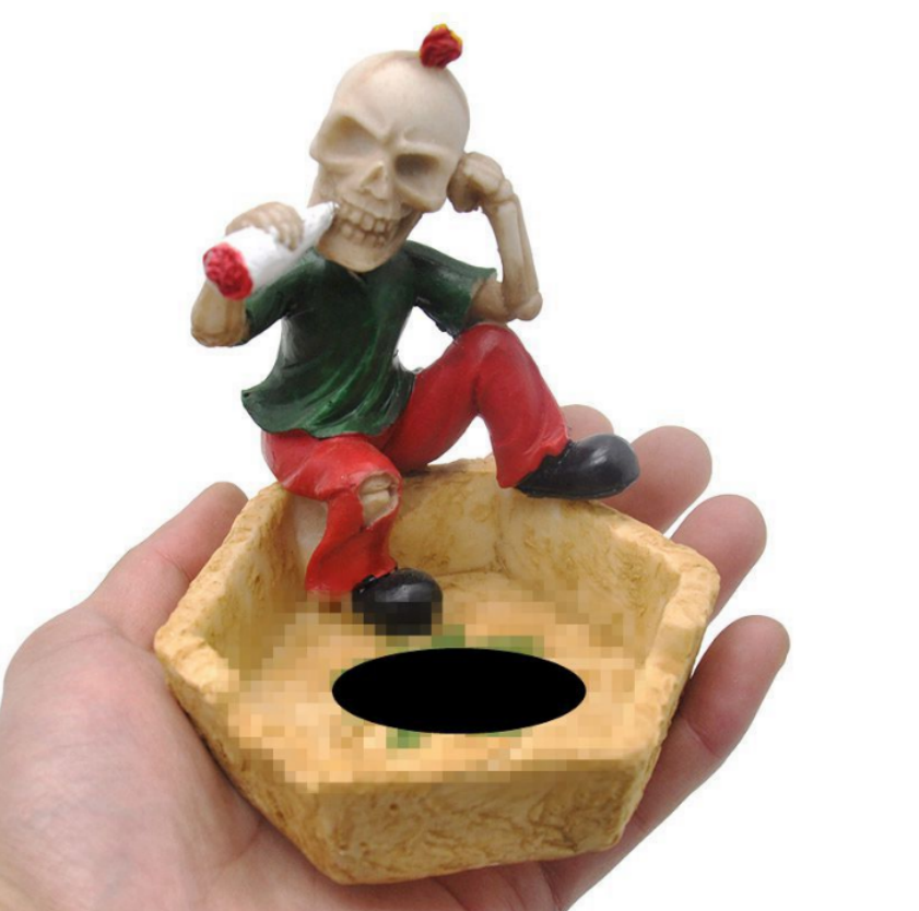 树脂烟灰缸细节图