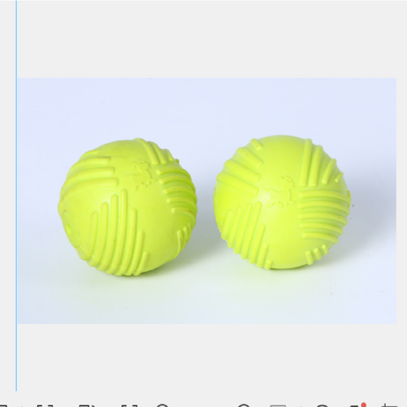 Juguete para perros bola vocalizable color textura bola relajante molar limpieza dental interactivo entrenamiento mascota juguete pequeño