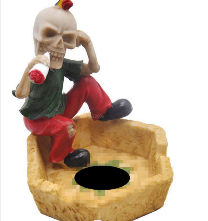 新款创意树脂烟灰缸