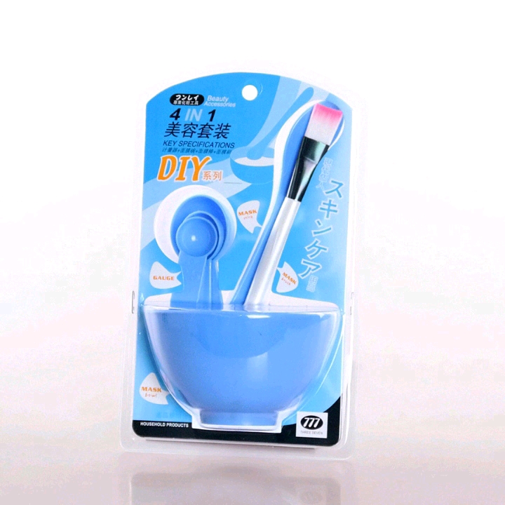 DIY beauty tool set: Mask bowl, mask stick, mask brush, portion spoon, beauty bowl detail image 3