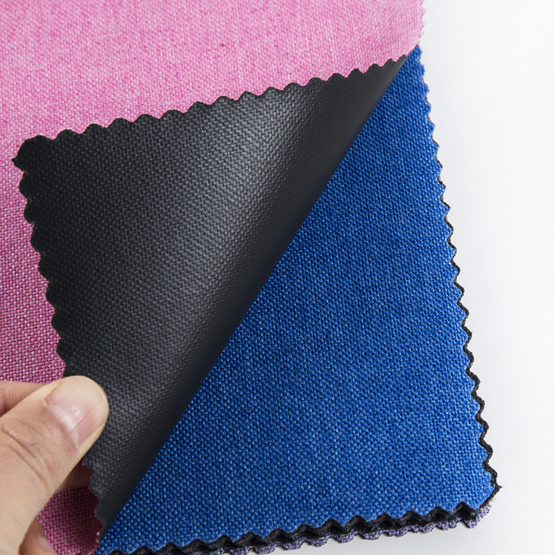 TY-012 600D Matte fabric PVC glossy texture 4# navy Blue Application Scenario