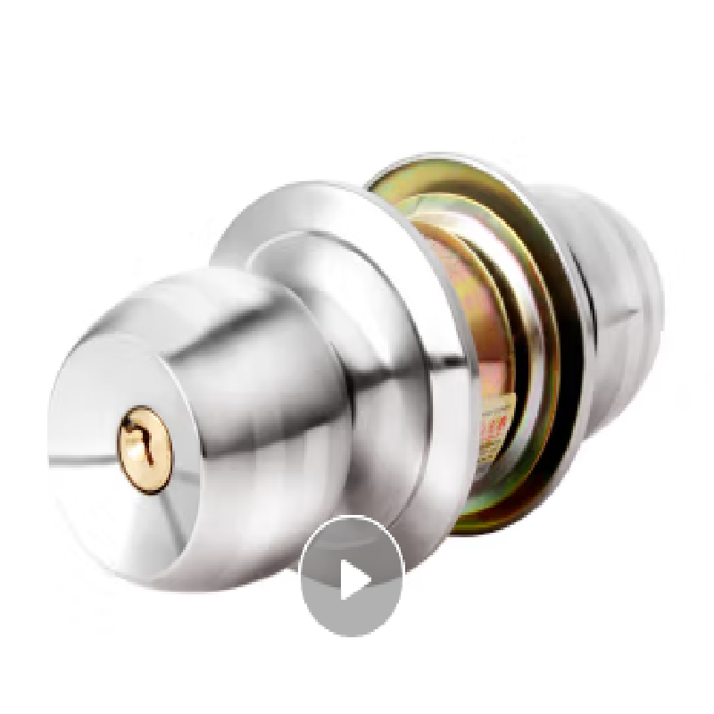 梅花（BLOSSOM）不锈钢球形锁 室内外门锁浴室锁通用型