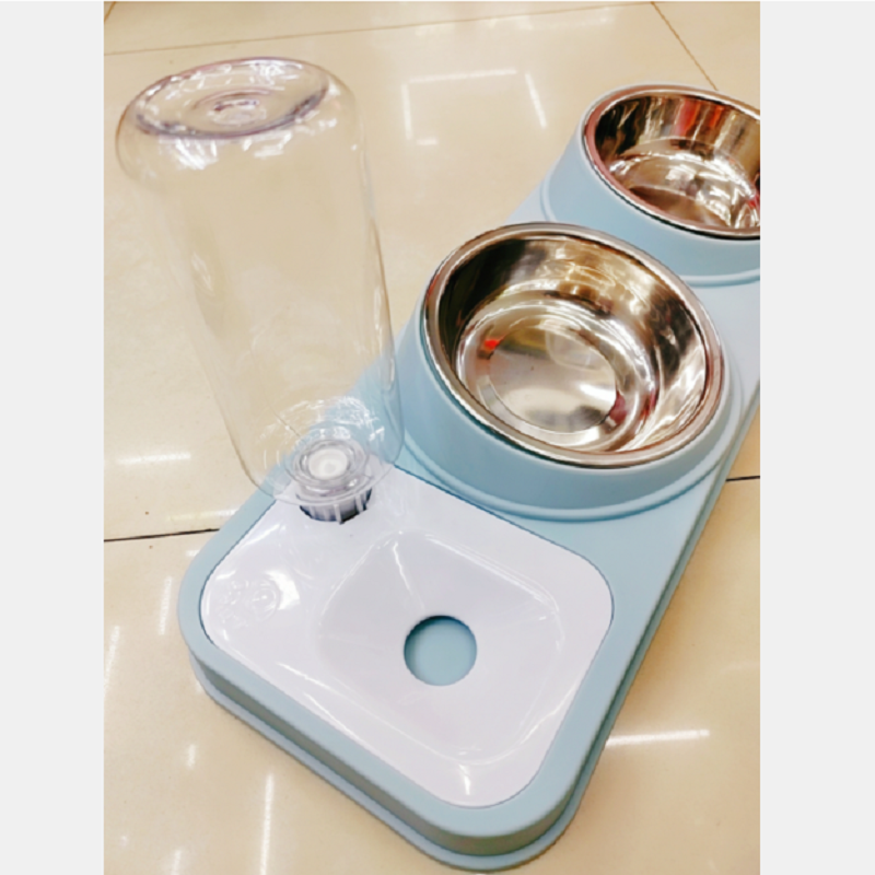 宠物喂食器/宠物喂食饮水白底实物图