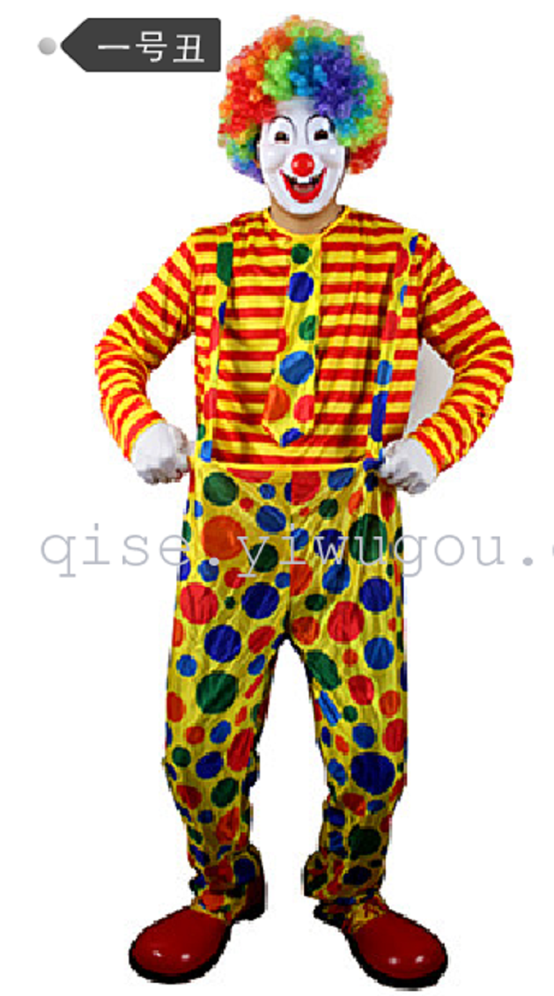 K-137小丑服装舞会服装节日服装派对服装表演服装详情图4
