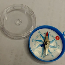 厂家直销40学生实验用的指南针，可分拆装指北针教育用具