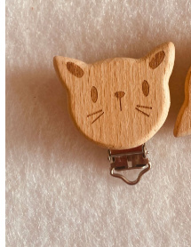 木头奶嘴夹/婴儿饰品配件/安抚奶嘴配饰细节图