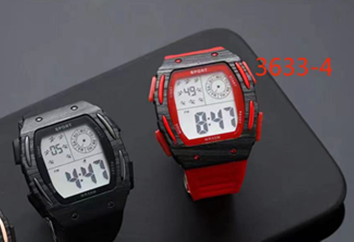 Electronic watch, student watch, fashionable multi-functional day and time sports electronic watch, student electronic watch, sports electronic watch, fashionable sports electronic watch Item Picture