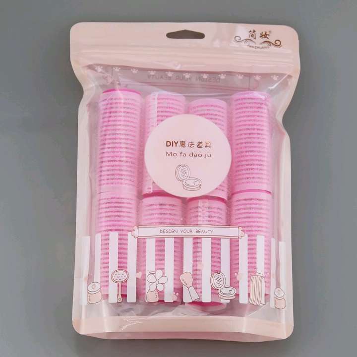 Bangs curling iron, self-adhesive bangs, DIY plastic curling iron, small 8-piece set detail image 3