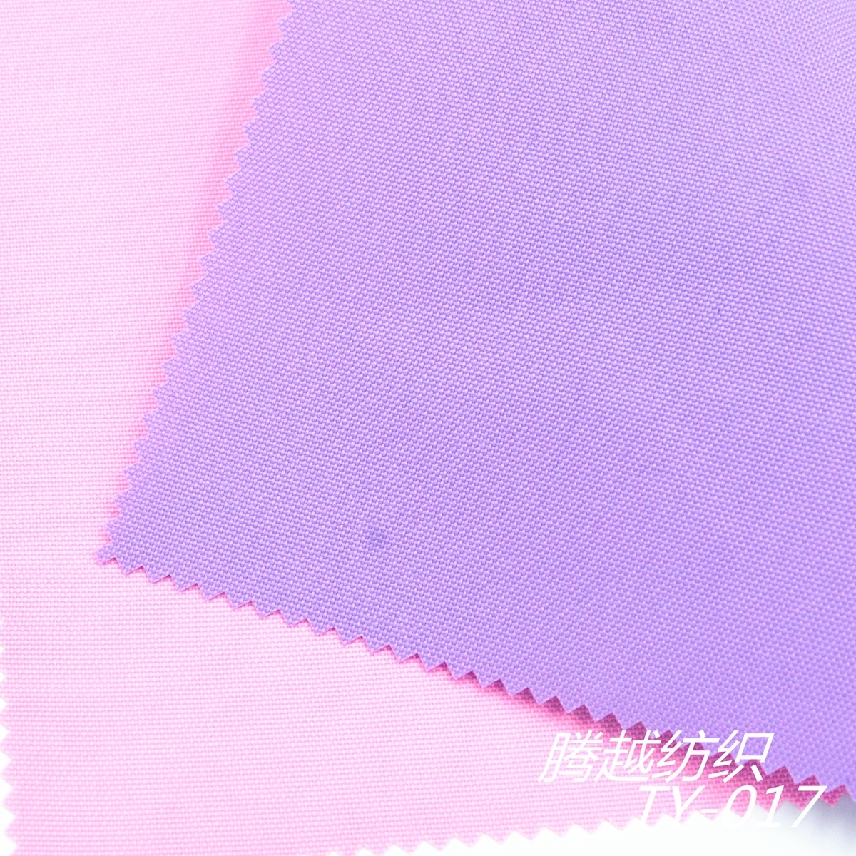 TY-017 600d Oxford Fabric 600d9*6pu coated fabric 600D wear-resistant solid color polyester fabric for luggage Oxford fabric Specification image