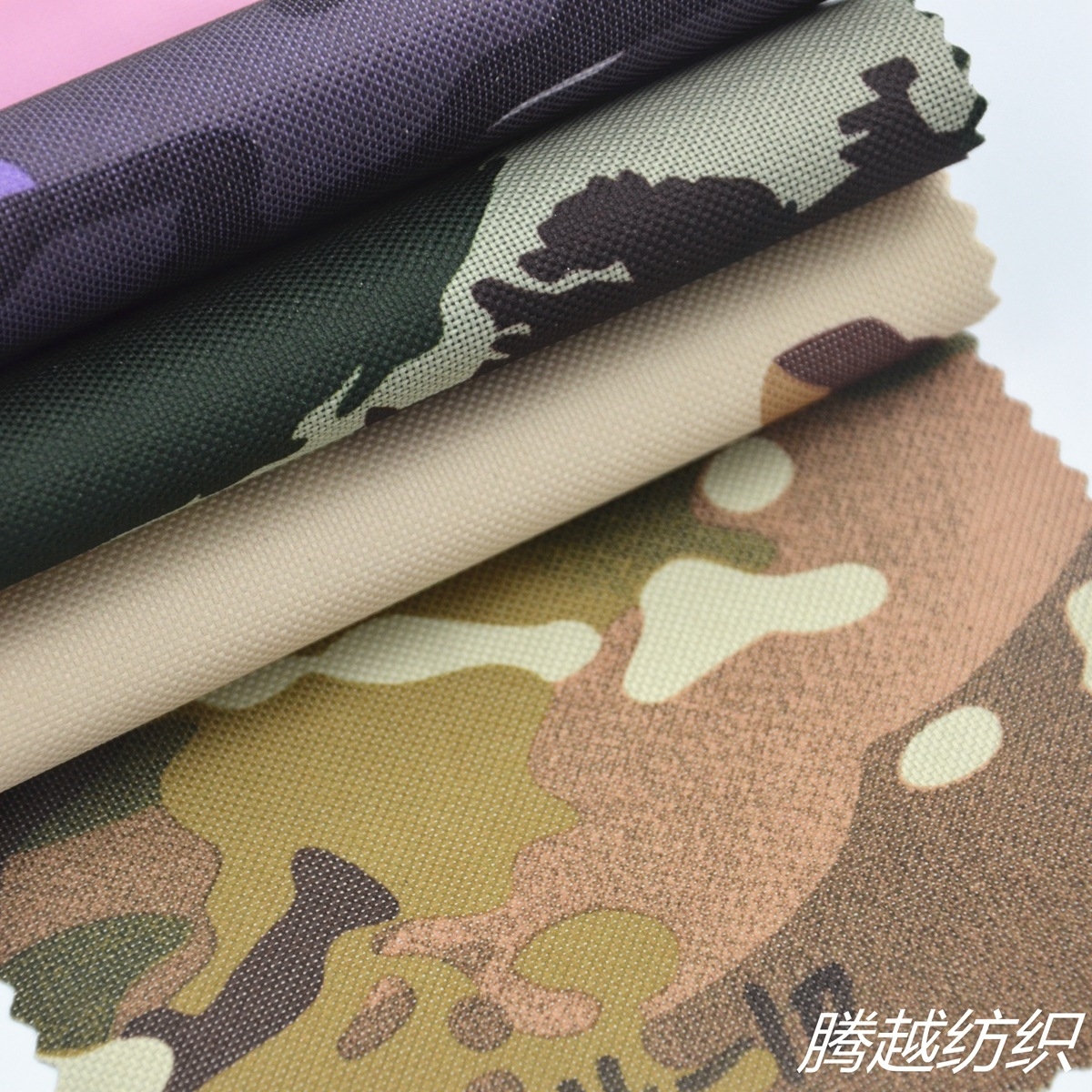 TY-033-4 600d Camouflage Printed Oxford Fabric, 600d camouflage pvc coated fabric, 600d Camouflage printed Polyester fabric Application Scenario