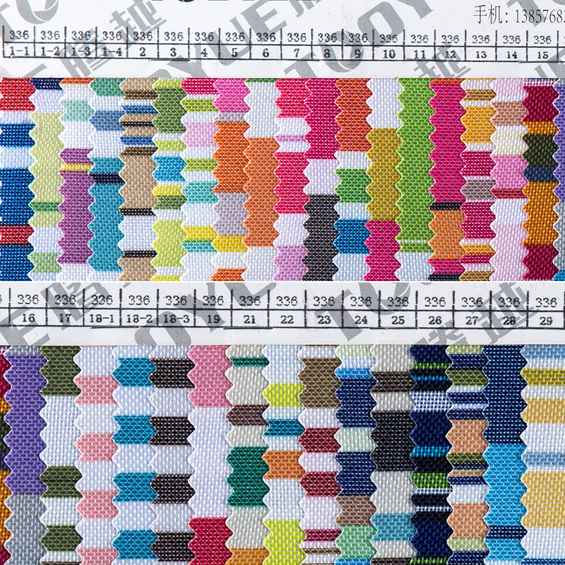 TY-033-6 600D Printed Striped Series 34-color plain Oxford fabric digital printed polyester clothing, luggage and textile fabric Application Scenario
