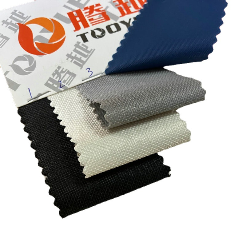 TY-043 factory direct supply 600D Oxford cloth eco-friendly schoolbag and luggage fabric waterproof fabric wear-resistant plain weave polyester waterproof fabric