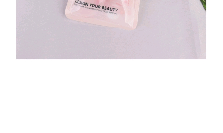 Facial hydrating and moisturizing mask paper, disposable portable compressed mask granules + mask stick + small bowl * detail image 14