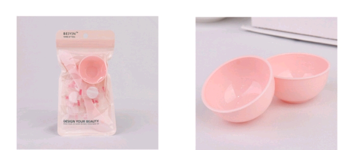 Facial hydrating and moisturizing mask paper, disposable portable compressed mask granules + mask stick + small bowl * detail image 5
