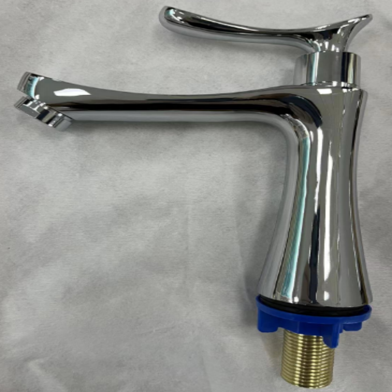 迪玛卫浴家用洗脸盆单冷面盆水龙头万向旋转过滤嘴电镀锌合金体