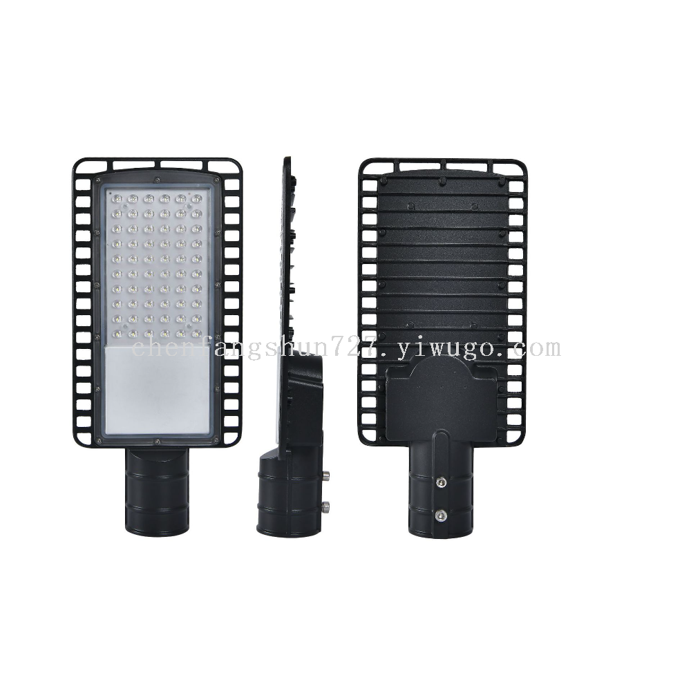 Xinyuan Lighting, an outdoor lighting street lamp head manufacturer, directly supplies 100W ultra-bright municipal circuit lamp heads for engineering road street lamps Application Scenario