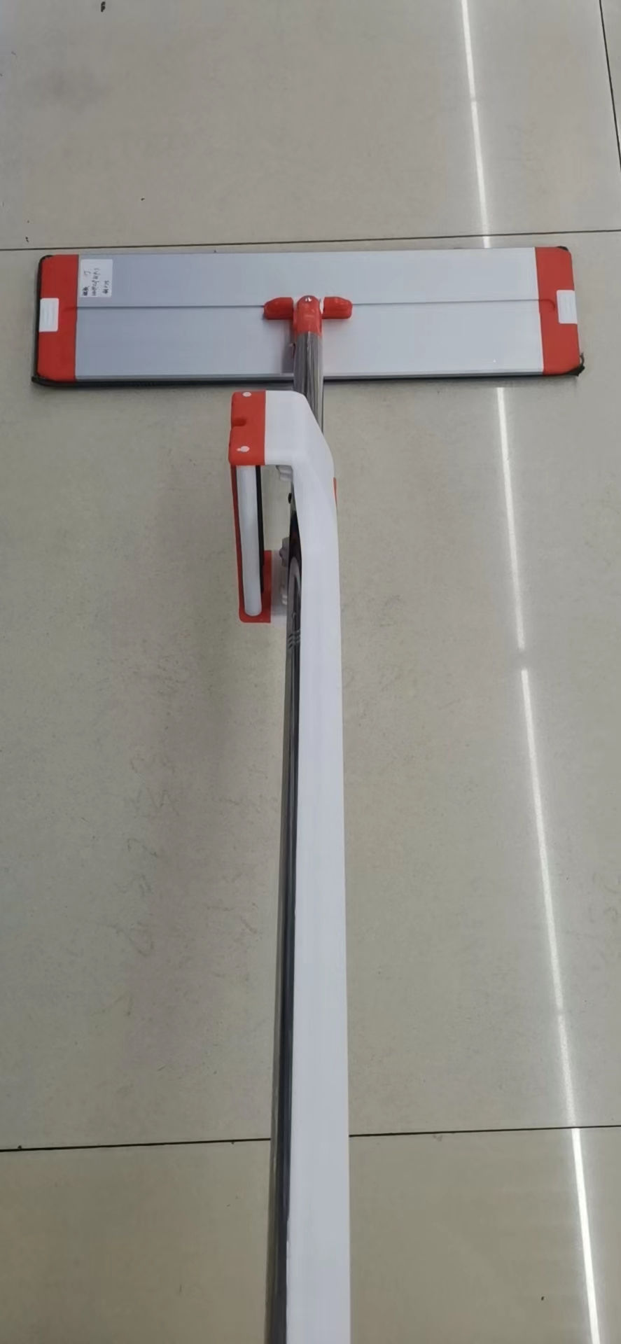 Hand-free flat mop, hand-free mop cloth, household wooden floor, tile dry and wet dual-purpose flat mop for lazy people